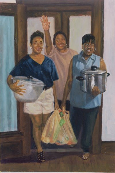 Pot Luck Party, 1998 by Colin Bootman